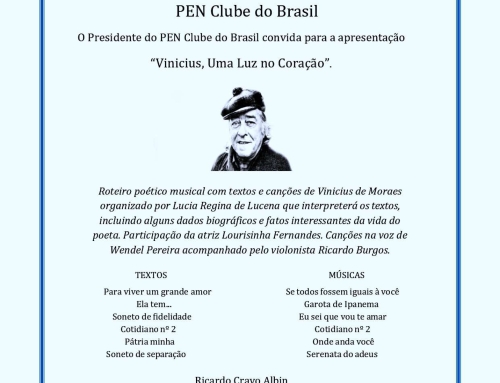 Apresentação “Vinicius, Uma Luz no Coração”